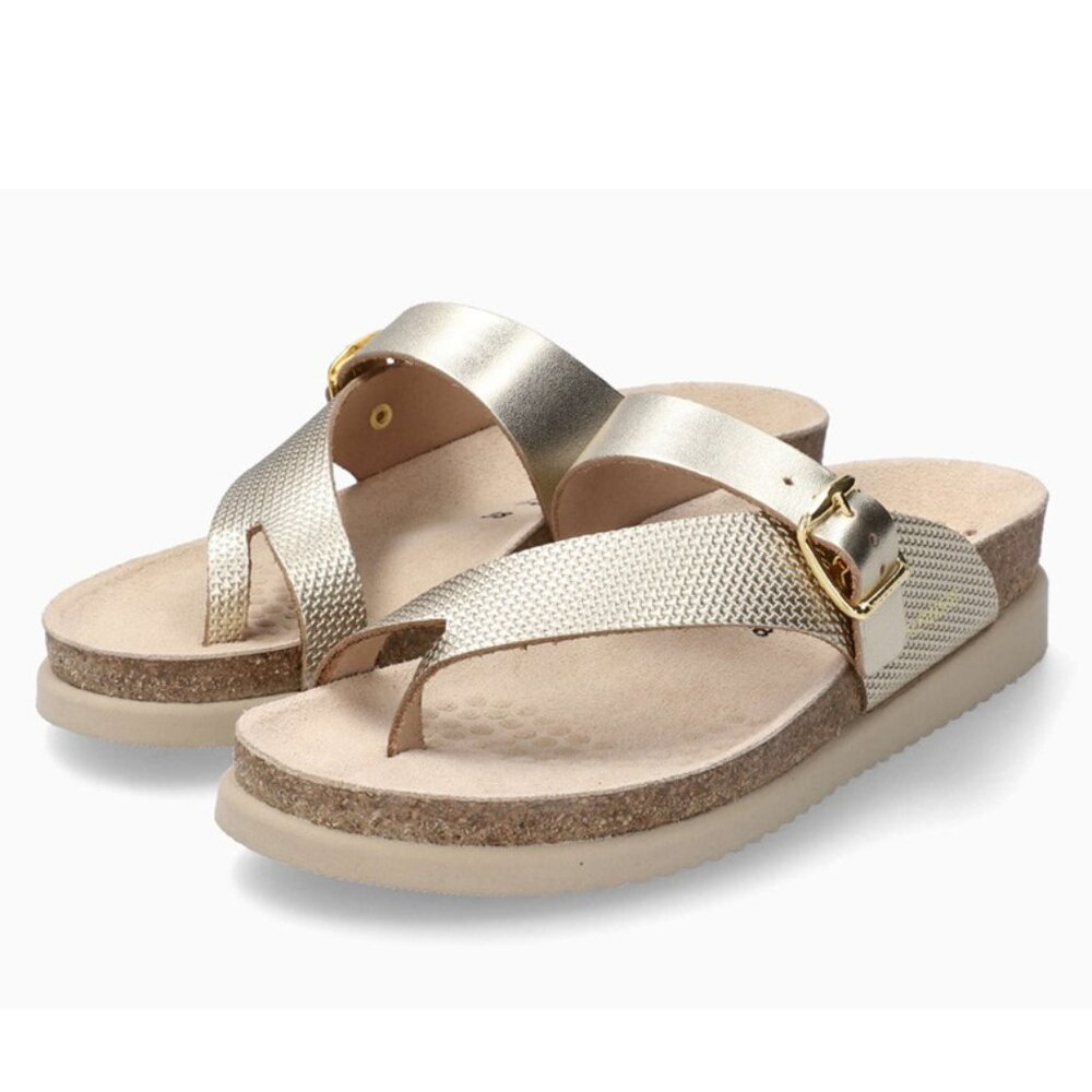 Mephisto Women's Helen Mix Thong Sandals – Comfortable Cork Footbed